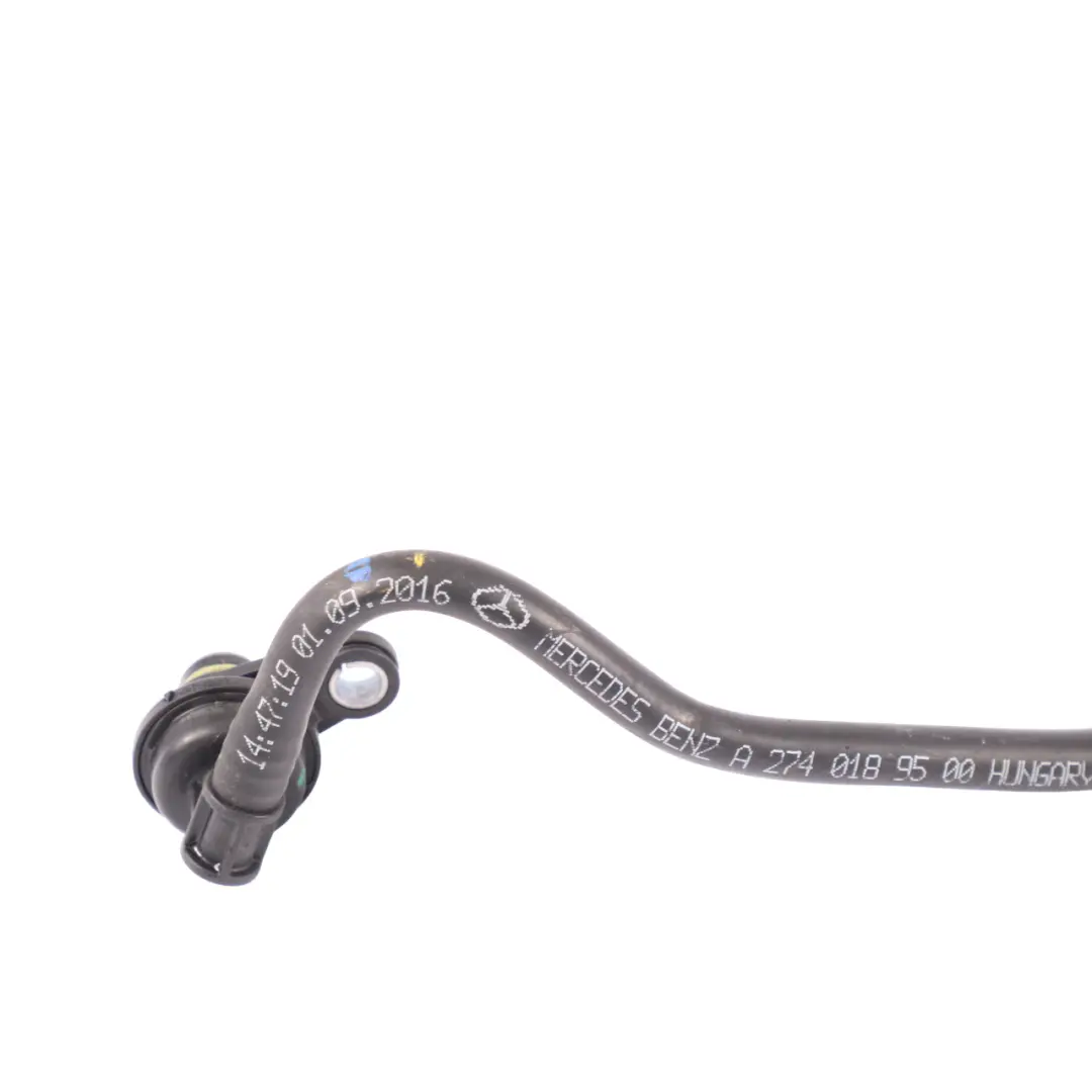 Mercedes W204 W205 W212 Crankshaft Hose Pipe Line - SKU A2740189500 - Part number A2740189500