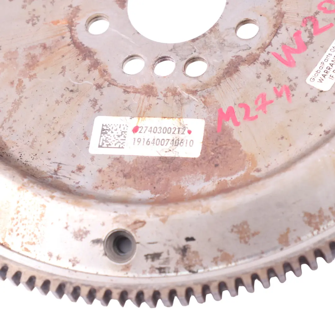 Mercedes W213 W264 M264 Flywheel Starter Motor Ring Gear Sprocket - SKU A2740300212-1 - Part number A2740300212