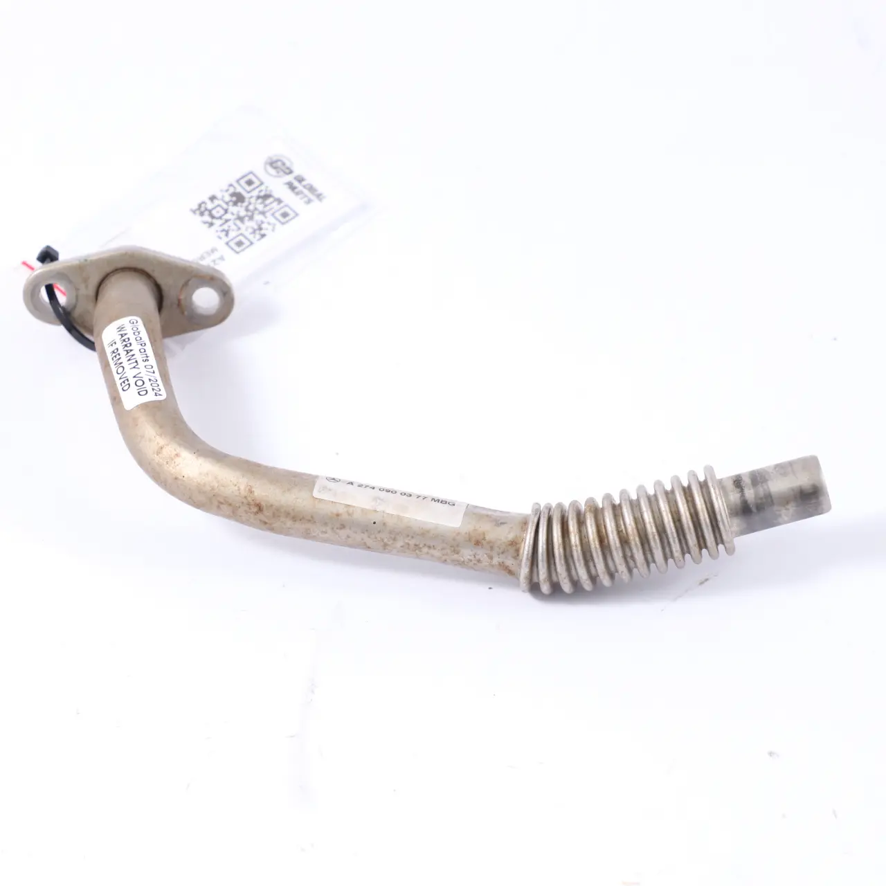 Turbo Oil Return Pipe Mercedes W204 W212 Turbocharger Line Hose A2740900377