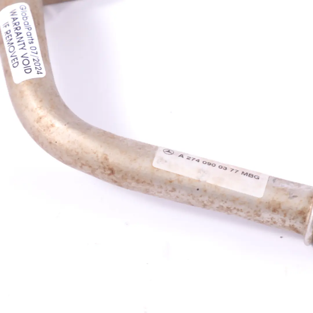 Turbo Oil Return Pipe Mercedes W204 W212 Turbocharger Line Hose - SKU A2740900377-1 - Part number A2740900377
