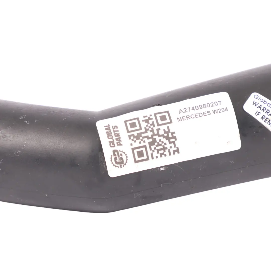 Mercedes W204 Intercooler Chargeur Air d'admission Tuyau Pipe - SKU A2740980207 - Numéro de pièce A2740980207