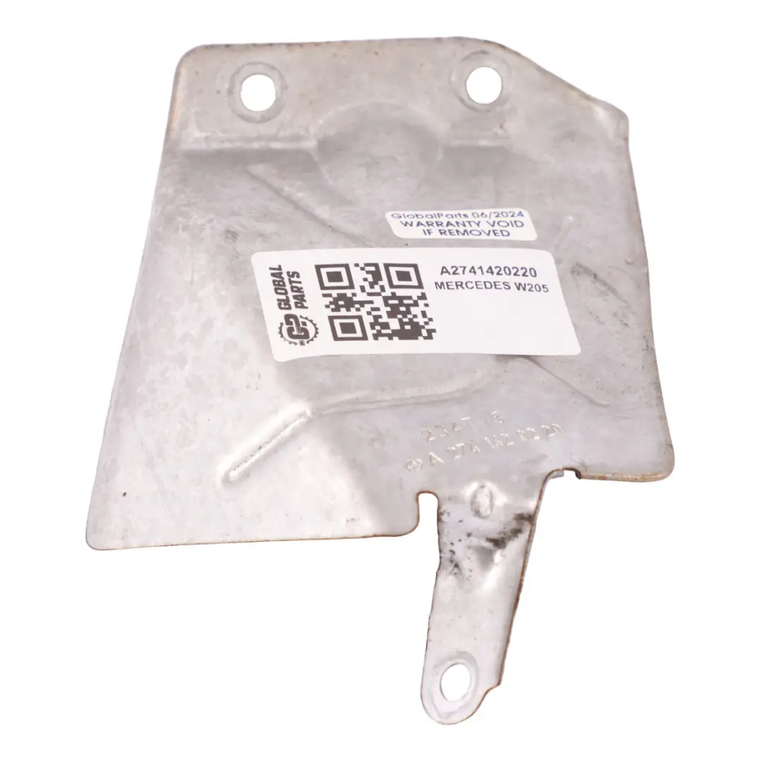 Valve Heat Shield Mercedes W205 W213 M274 Screening Plate Panel to EGR with Part number A2741420220 EGR Valve Heat Shield Mercedes W205 W213 M274 Screening Plate Panel - SKU A2741420220 - Part number A2741420220