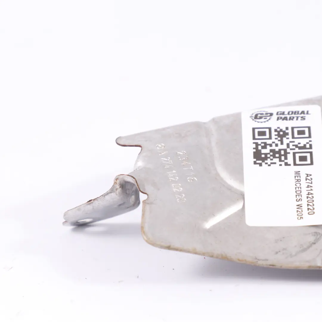 termico valvola EGR Mercedes W205 W213 M274 Pannello piastra per Scudo con numero di parte A2741420220 Scudo termico valvola EGR Mercedes W205 W213 M274 Pannello piastra - SKU A2741420220 - Numero di parte A2741420220