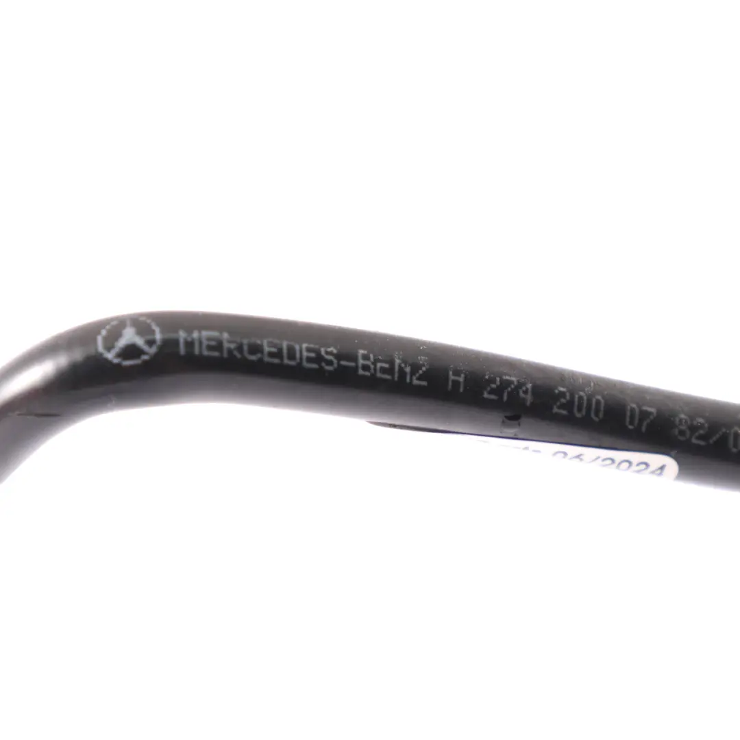  Tuyau de refroidissement Mercedes W204 M274 Ligne d'eau - SKU A2742000782 - Numéro de pièce A2742000782