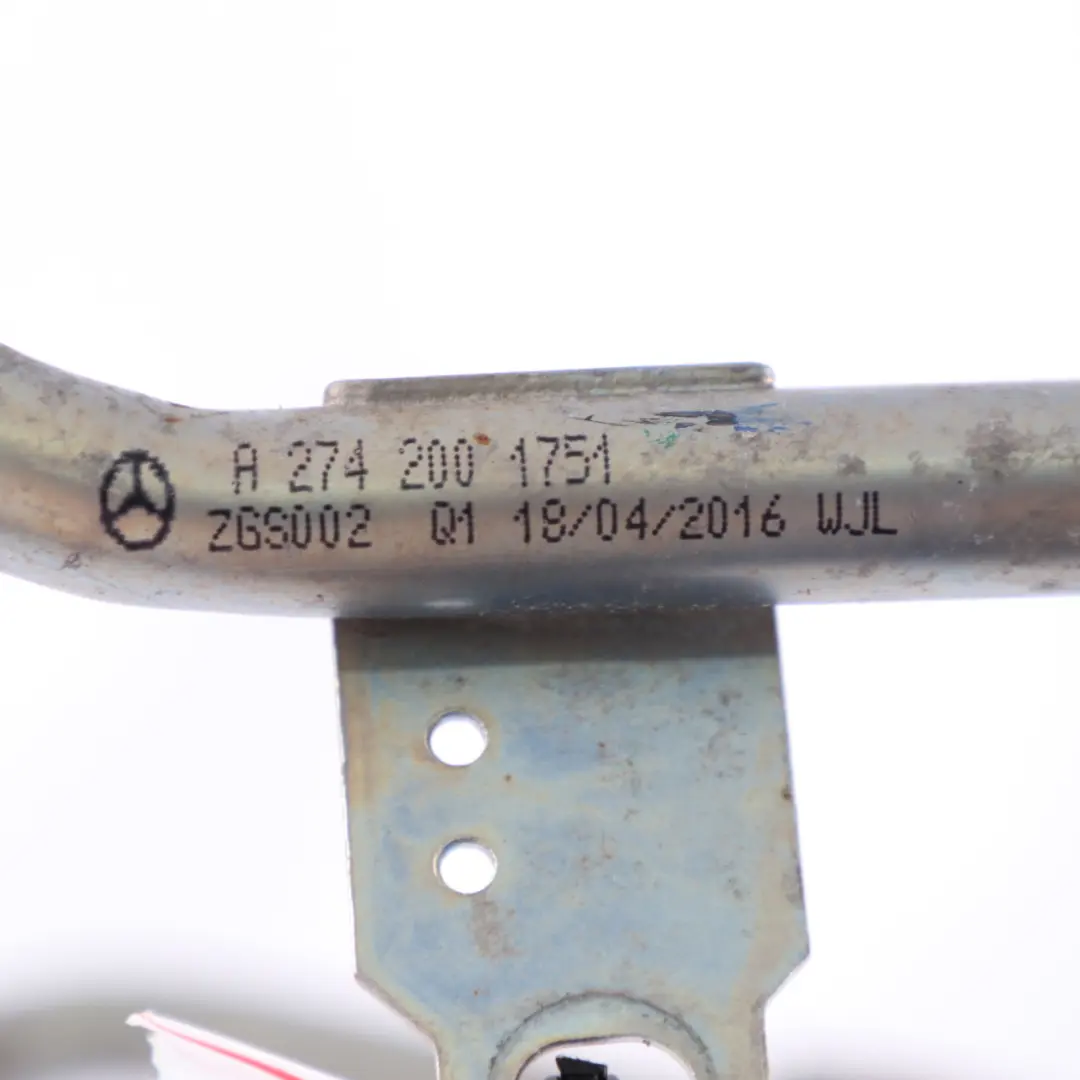 Mercedes W204 X253 M274 Wasserleitung Motor Kühlung Schlauch - SKU A2742001751-1 - Teilenummer A2742001751