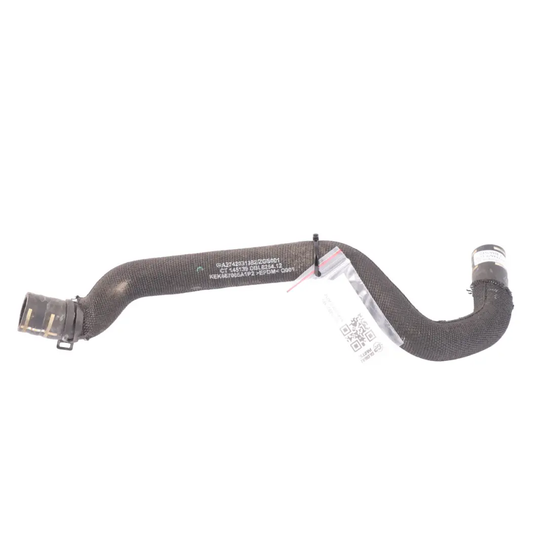 M274 Rura Przewód Wody do Mercedes W205 W212 o numerze A2742031382 Mercedes W205 W212 M274 Rura Przewód Wody - SKU A2742031382 - Numer Części A2742031382