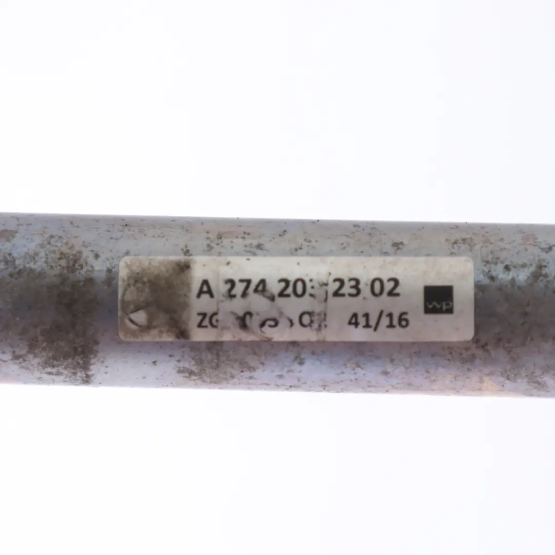 Mercedes W212 Gasolina OM274 Tubo refrigerante EGR Enfriador Línea - SKU A2742032302 - Número de pieza A2742032302
