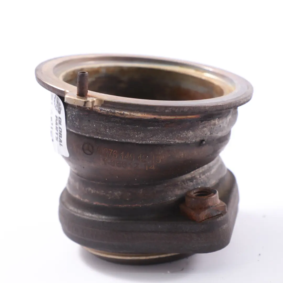 Turbocharger Exhaust Flange Pipe A2761404215 to Mercedes SLK R172 Petrol M276 with Part number A2760902000 Mercedes SLK R172 Petrol M276 Turbocharger Exhaust Flange Pipe A2761404215 - SKU A2760902000-2 - Part number A2760902000