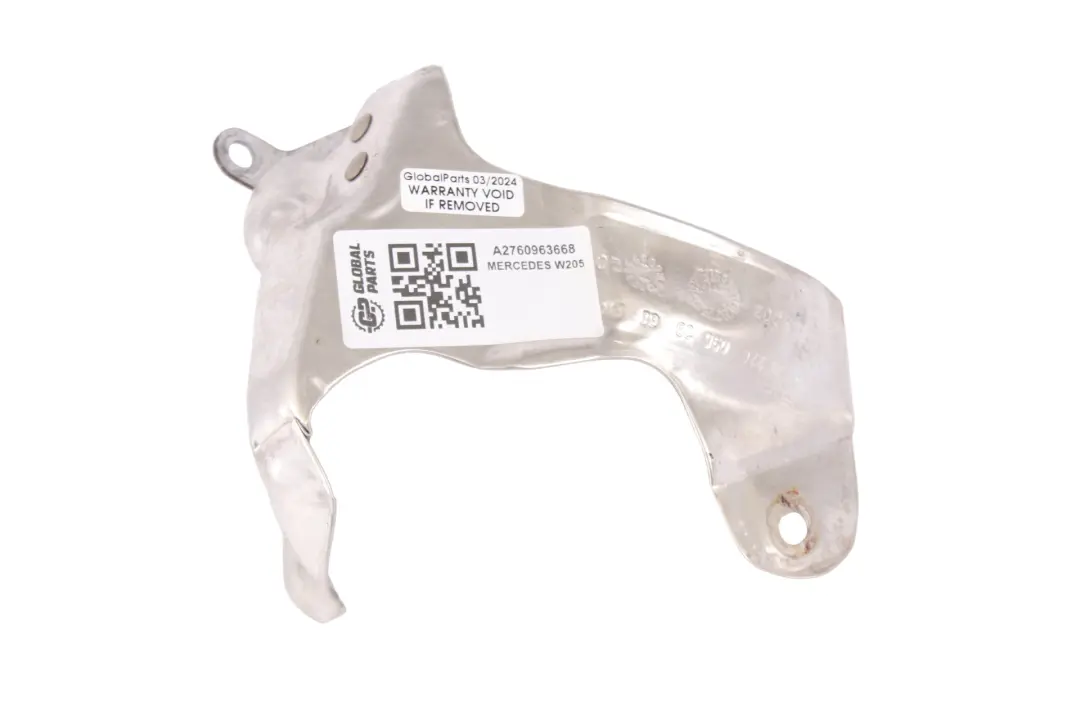 Exhaust Heat Shield Insulation Left N/S to Mercedes W205 Petrol with Part number A2760963668 Mercedes W205 Petrol Exhaust Heat Shield Insulation Left N/S - SKU rhd-A2760963668 - Part number A2760963668
