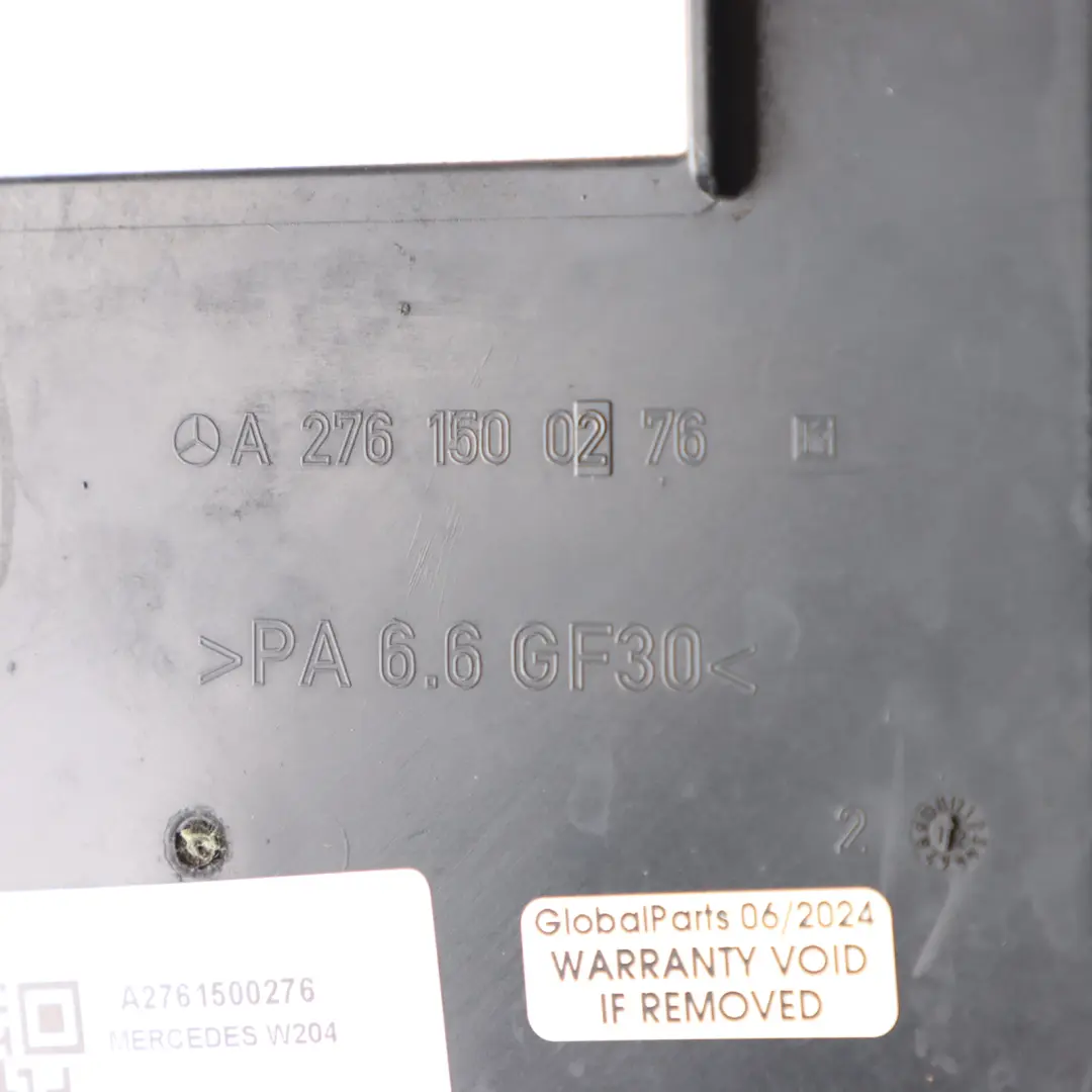 Control Unit Module Bracket Mount Holder to Mercedes W204 Engine with Part number A2761500276 Mercedes W204 Engine Control Unit Module Bracket Mount Holder - SKU A2761500276 - Part number A2761500276