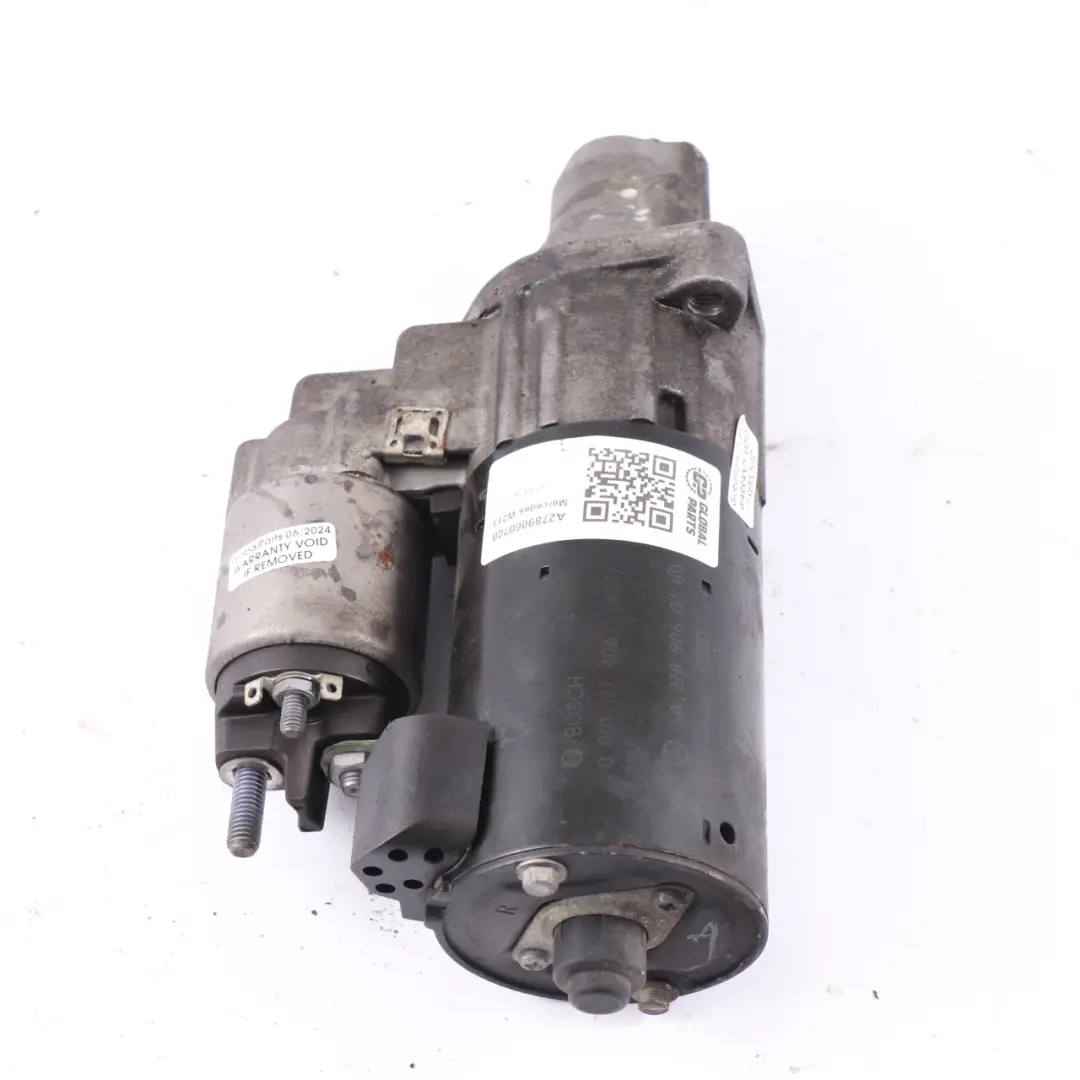Starter Motor to Mercedes W213 Engine with Part number A2789060700 Mercedes W213 Engine Starter Motor - SKU rhd-A2789060700 - Part number A2789060700