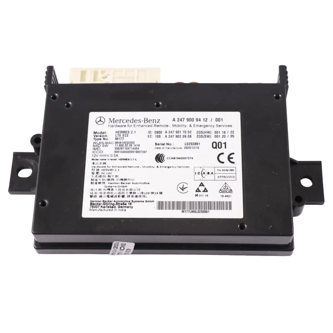 CLA200 282.914 163HP ECU Kit Schlüssel BCM Automatik für Mercedes C118 mit Teilenummer A2829003300 Mercedes C118 CLA200 282.914 163HP ECU Kit Schlüssel BCM Automatik - SKU A2829003300-3 - Teilenummer A2829003300