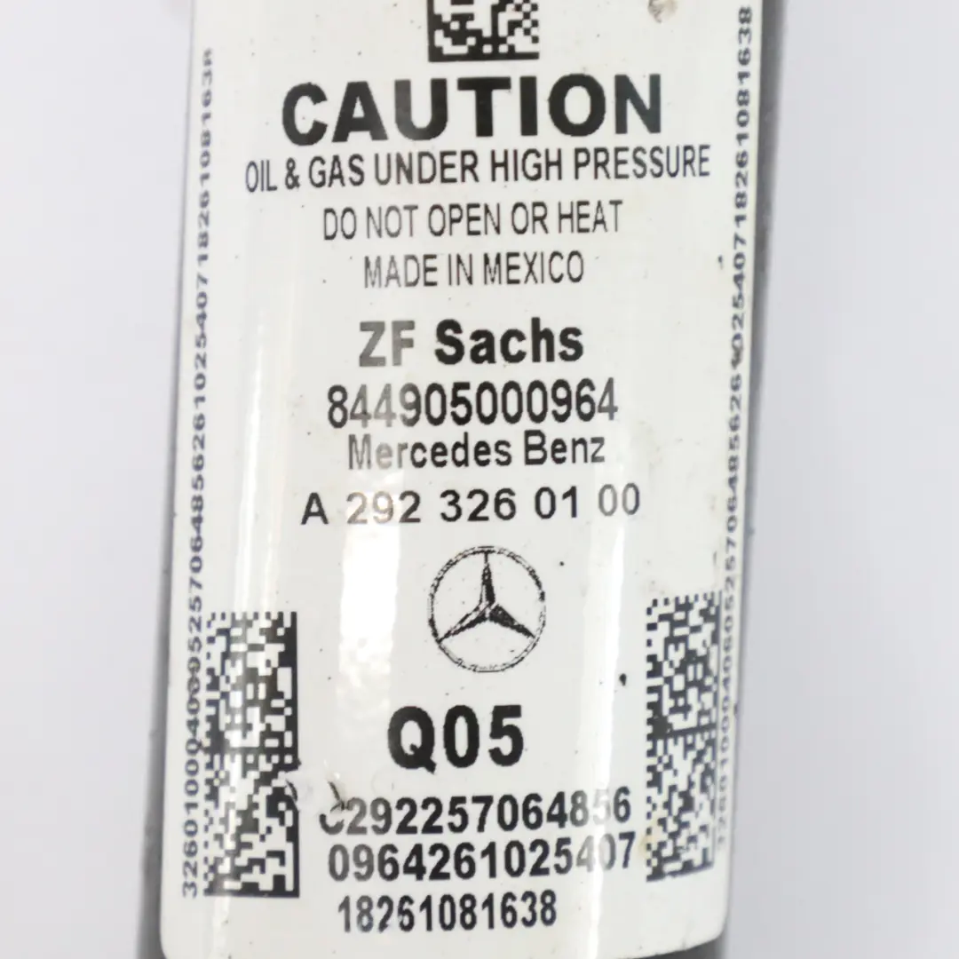 Amortisseur Mercedes GLE C292 Essieu Arrière Jambe Gauche Droite pour à propos du numéro de pièce A2923200130 Amortisseur Mercedes GLE C292 Essieu Arrière Jambe Gauche Droite - SKU A2923200130 - Numéro de pièce A2923200130