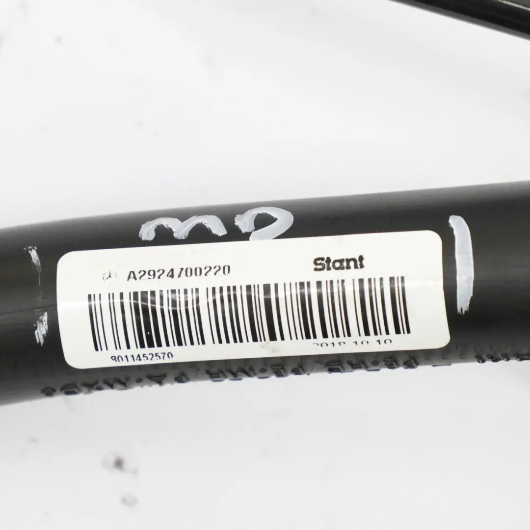 OM642 OM651 Tubo cuello depósito combustible para Mercedes GLE C292 con número de pieza A2924700220 Mercedes GLE C292 OM642 OM651 Tubo cuello depósito combustible - SKU A2924700220 - Número de pieza A2924700220