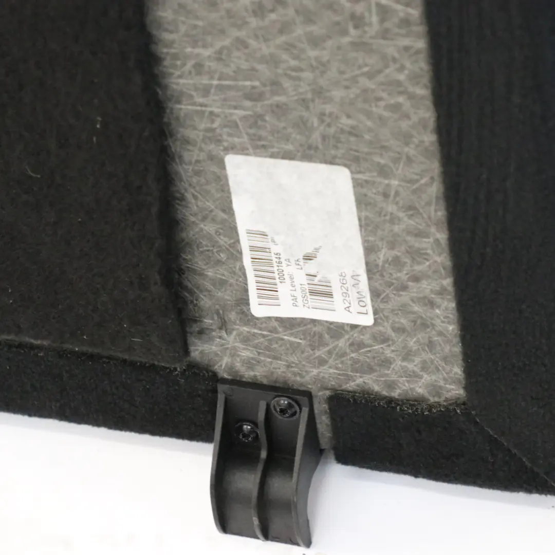 Mercedes GLE C292 Trunk Floor Cover Mat Carpet Black - SKU A2926801600 - Part number A2926801600