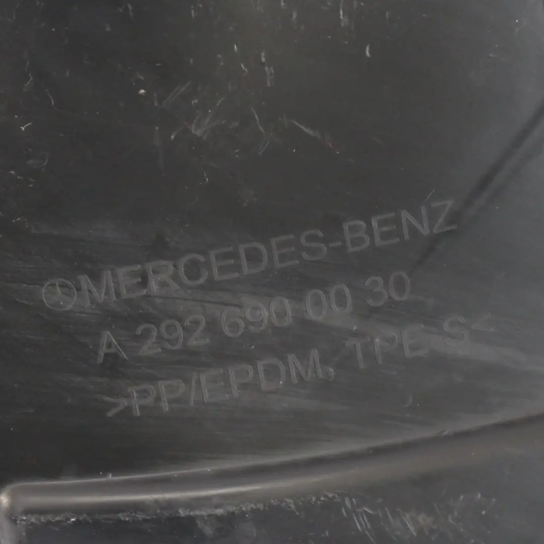 Mercedes GLE C292 Coupé Enjoliveur de passage de roue avant gauche - SKU A2926900030 - Numéro de pièce A2926900030