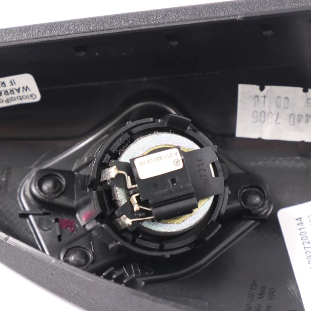Porta anteriore sinistra Copri Triangolo Altoparlante Nero per Mercedes GLE C292 con numero di parte A2927200144 Mercedes GLE C292 Porta anteriore sinistra Copri Triangolo Altoparlante Nero - SKU A2927200144 - Numero di parte A2927200144