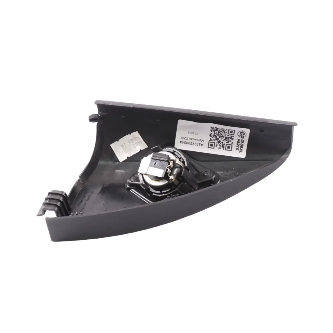 Mercedes GLE C292 Porta anteriore destra Copri Triangolo Altoparlante Nero - SKU A2927200244 - Numero di parte A2927200244