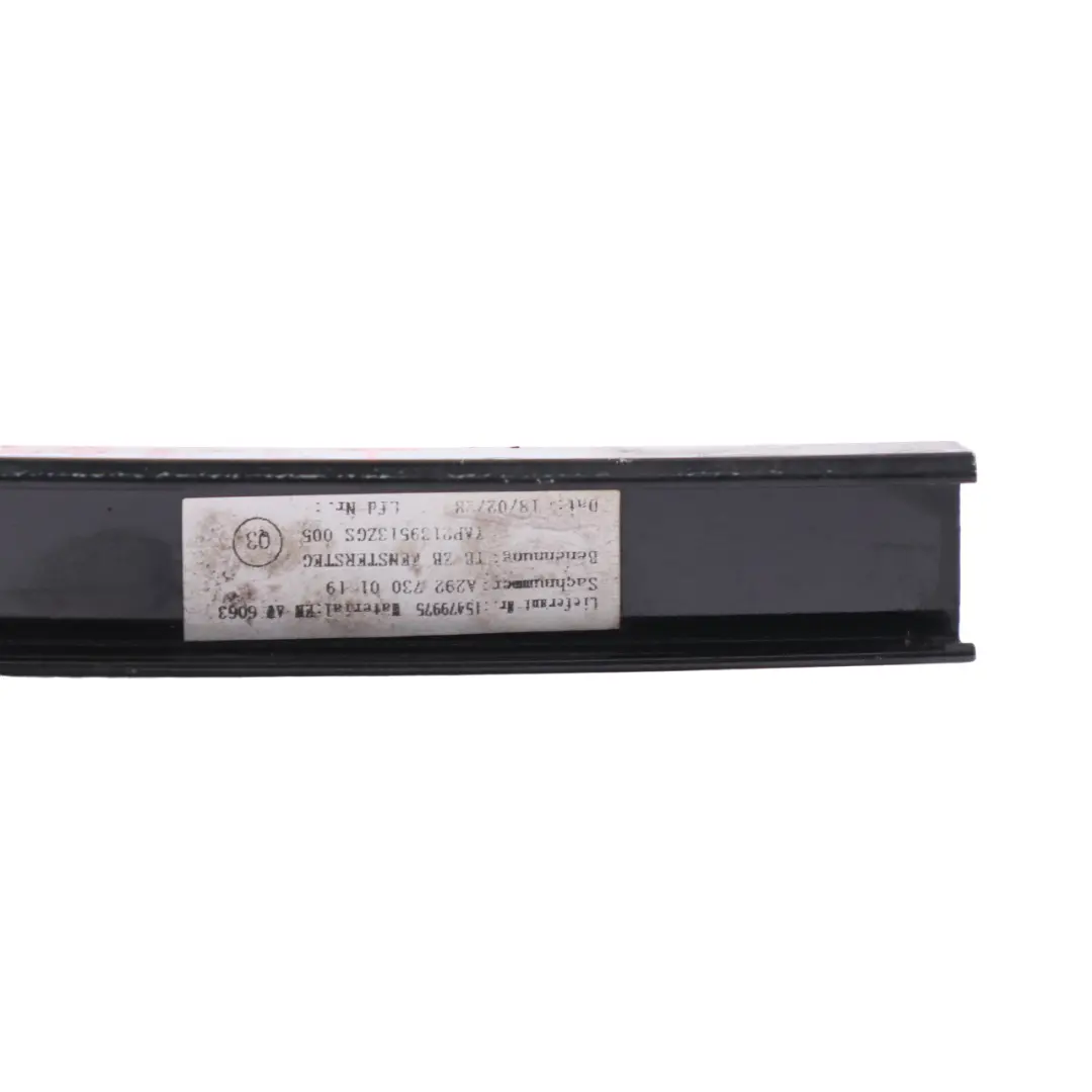 Mercedes C292 GLE Coupe Window Divider Strip Rear Door Left N/S - SKU A2927300119 - Part number A2927300119