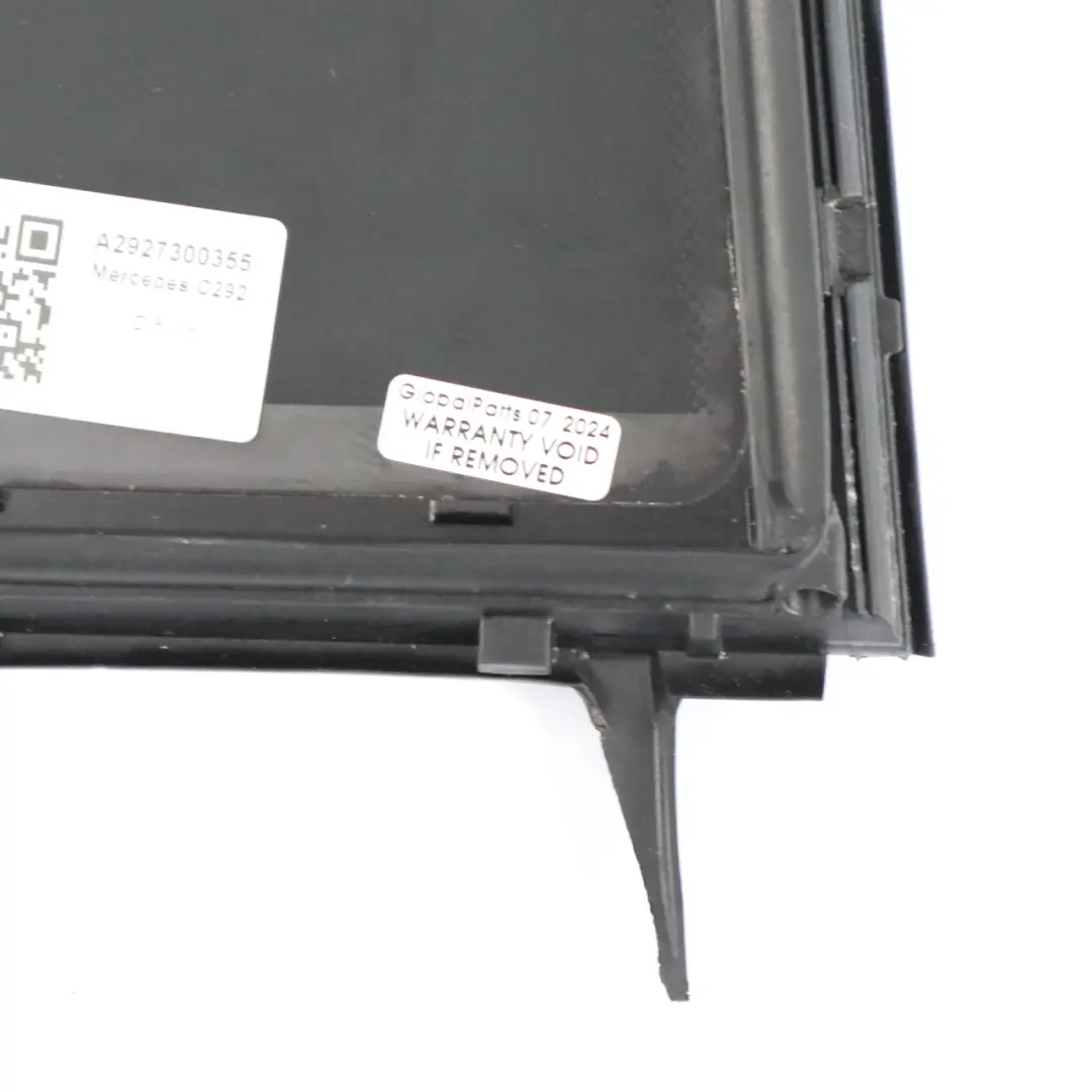 Coupé Ventana Puerta Fija Trasera Izquierda Tintada AS3 para Mercedes GLE C292 con número de pieza A2927300355 Mercedes GLE C292 Coupé Ventana Puerta Fija Trasera Izquierda Tintada AS3 - SKU A2927300355 - Número de pieza A2927300355