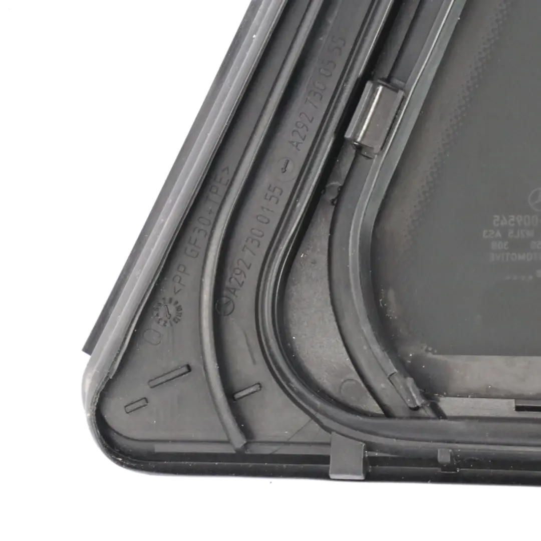 Mercedes GLE C292 Coupe Fenster Festtür Hinten Links Getönt AS3 - SKU A2927300355 - Teilenummer A2927300355