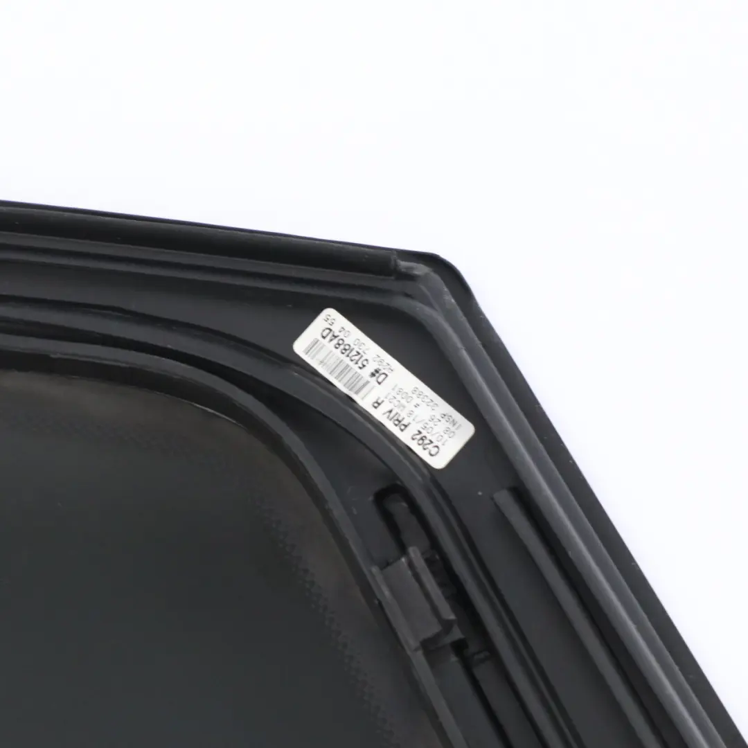 Mercedes GLE C292 Coupe Szyba Stała Drzwi Tylnych Prawych Przyciemniana AS3 - SKU A2927300455 - Numer Części A2927300455