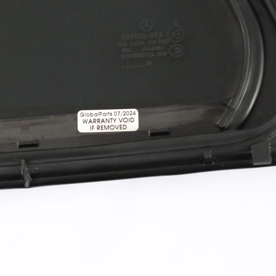 Ventana Puerta Fija Trasera Derecha Tintada para Mercedes GLE C292 Coupe con número de pieza A2927300455 Mercedes GLE C292 Coupe Ventana Puerta Fija Trasera Derecha Tintada - SKU A2927300455 - Número de pieza A2927300455