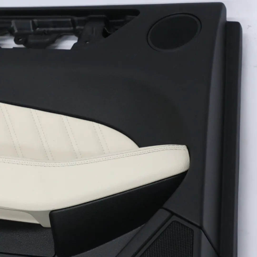 Door Left N/S Trim Panel Leather Designo Porcelain to Mercedes GLE C292 Rear with Part number A2927306900 Mercedes GLE C292 Rear Door Left N/S Trim Panel Leather Designo Porcelain - SKU A2927306900 - Part number A2927306900