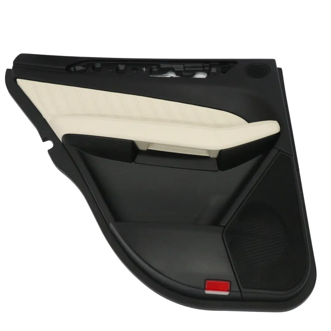Door Left N/S Trim Panel Leather Designo Porcelain to Mercedes GLE C292 Rear with Part number A2927306900 Mercedes GLE C292 Rear Door Left N/S Trim Panel Leather Designo Porcelain - SKU A2927306900 - Part number A2927306900
