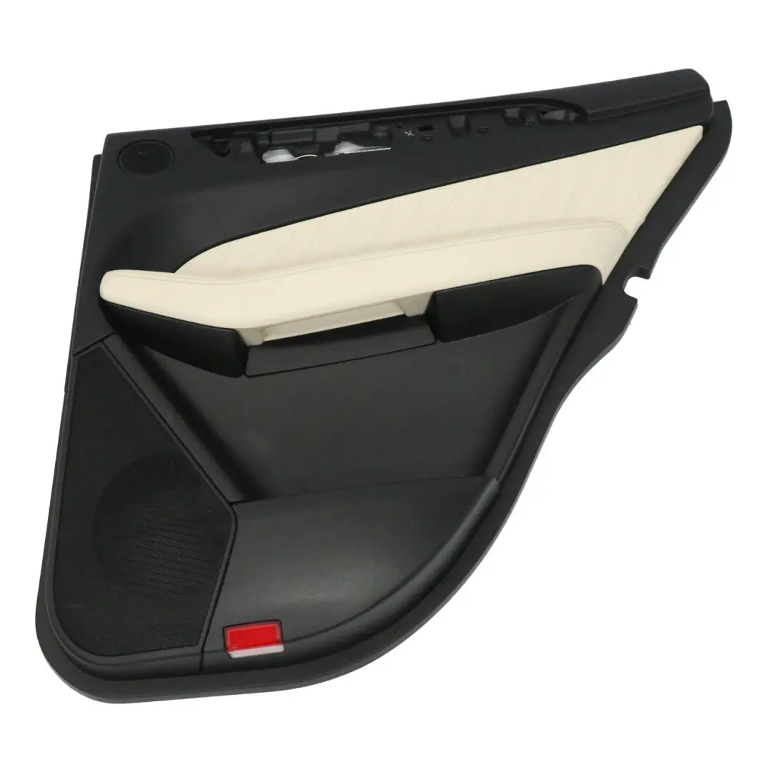 Door Right O/S Trim Panel Leather Designo Porcelain to Mercedes GLE C292 Rear with Part number A2927307000 Mercedes GLE C292 Rear Door Right O/S Trim Panel Leather Designo Porcelain - SKU A2927307000 - Part number A2927307000