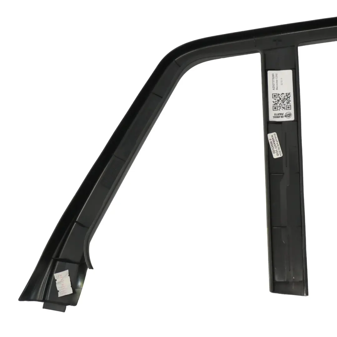 Mercedes GLE C292 Tür Fenster Rahmen Abdeckung Hinten Rechts Schwarz - SKU A2927370280 - Teilenummer A2927370280