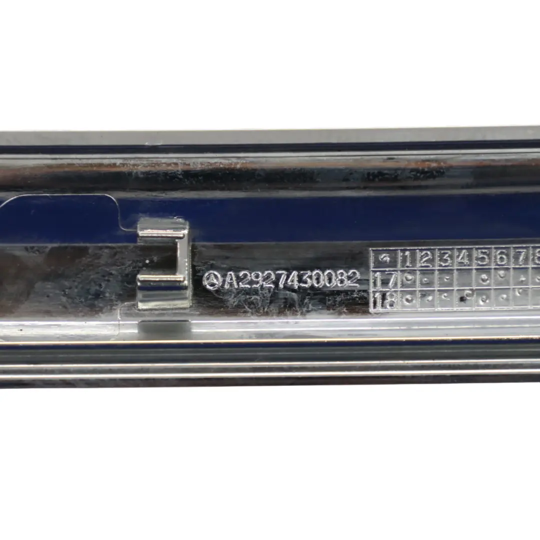 Mercedes GLE C292 Coupé Tapa del maletero Panel de moldura Tira - SKU A2927430082 - Número de pieza A2927430082