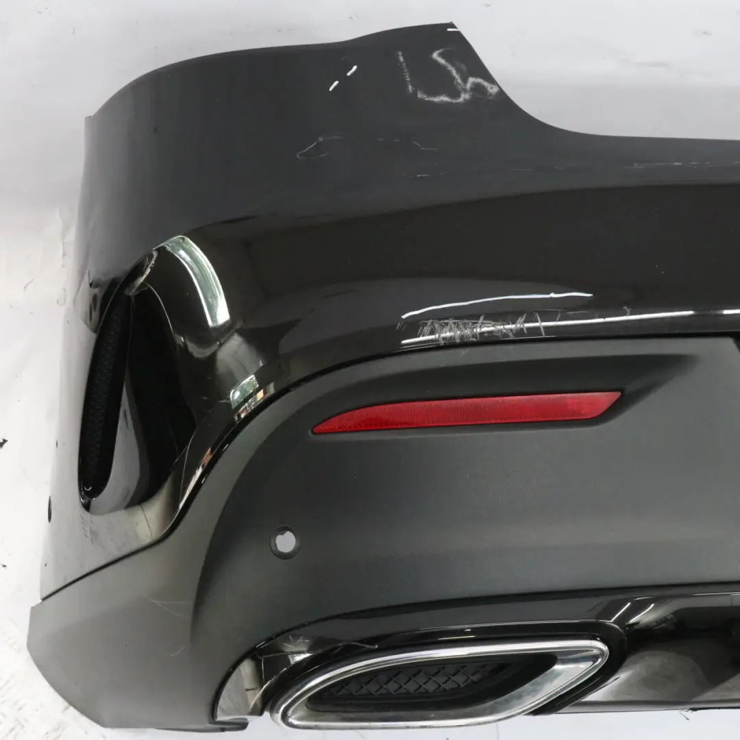 Mercedes C292 AMG Zderzak Tylny Obsidian Black Metallic - 197 - SKU A2928851325-OB - Numer Części A2928851325