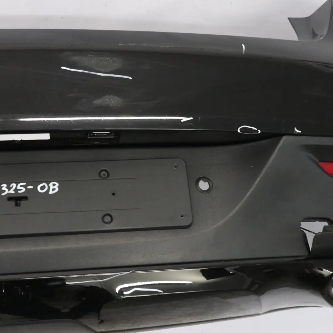 Mercedes C292 Rear Bumper AMG Trim Panel Obsidian Black Metallic - 197 - SKU A2928851325-OB - Part number A2928851325