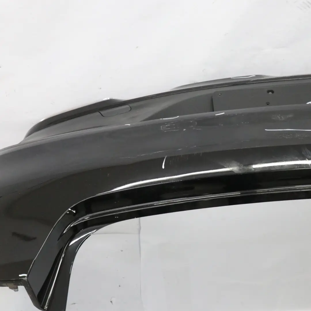Bumper AMG Trim Panel Obsidian Black Metallic - 197 to Mercedes C292 Rear with Part number A2928851325 Mercedes C292 Rear Bumper AMG Trim Panel Obsidian Black Metallic - 197 - SKU A2928851325-OB - Part number A2928851325