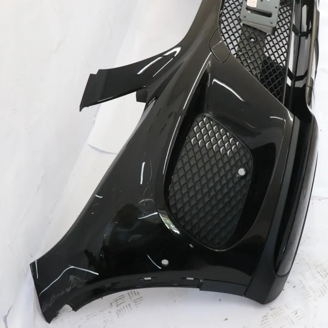 Front Bumper AMG Trim Panel Obsidian Black Metallic - 197 to Mercedes C292 with Part number A2928851925 Mercedes C292 Front Bumper AMG Trim Panel Obsidian Black Metallic - 197 - SKU A2928851925-OB - Part number A2928851925