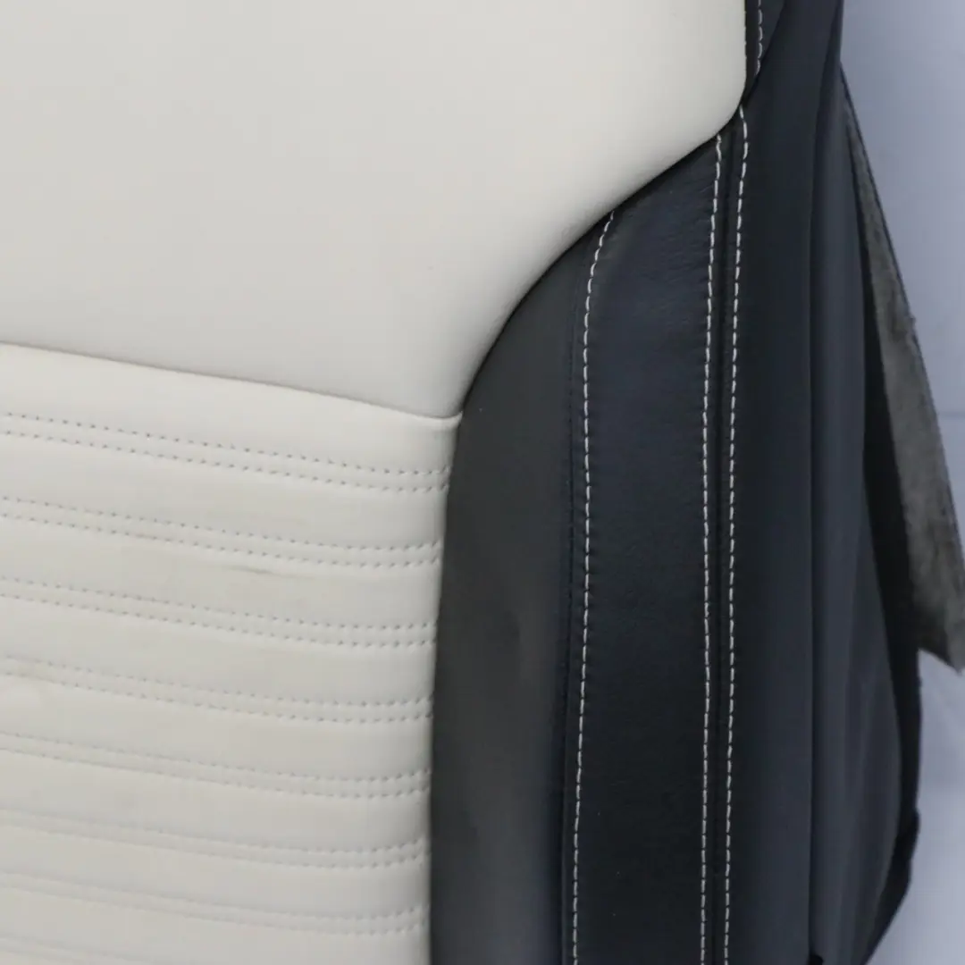 Funda Respaldo Asiento Delantero Izquierdo Cuero Designo Porcelana para Mercedes C292 con número de pieza A2929107702 Mercedes C292 Funda Respaldo Asiento Delantero Izquierdo Cuero Designo Porcelana - SKU A2929107702 - Número de pieza A2929107702