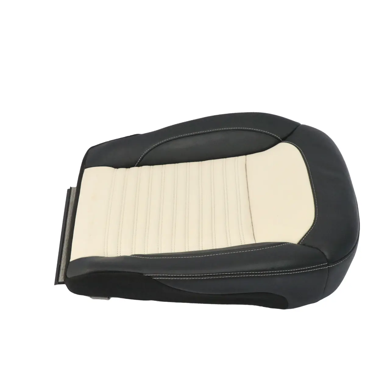 Mercedes C292 Cuscino coprisedile anteriore sinistro riscaldato pelle Porcelain