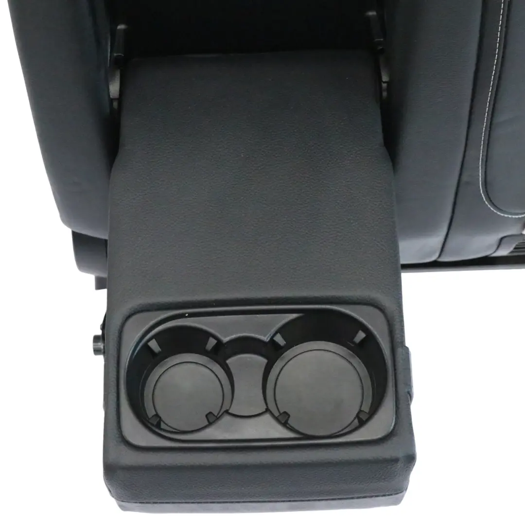 Mercedes GLA C292 Rear Seat Backrest Left N/S Leather Nappa Black / Porcelain - SKU A2929206502 - Part number A2929206502