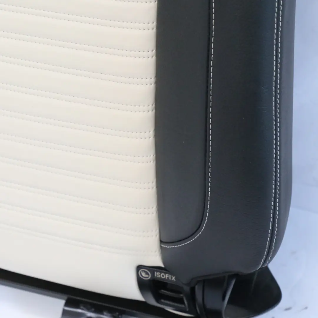 Respaldo Asiento Trasero Izquierdo Cuero Nappa Negro Porcelain para Mercedes GLA C292 con número de pieza A2929206502 Mercedes GLA C292 Respaldo Asiento Trasero Izquierdo Cuero Nappa Negro Porcelain - SKU A2929206502 - Número de pieza A2929206502