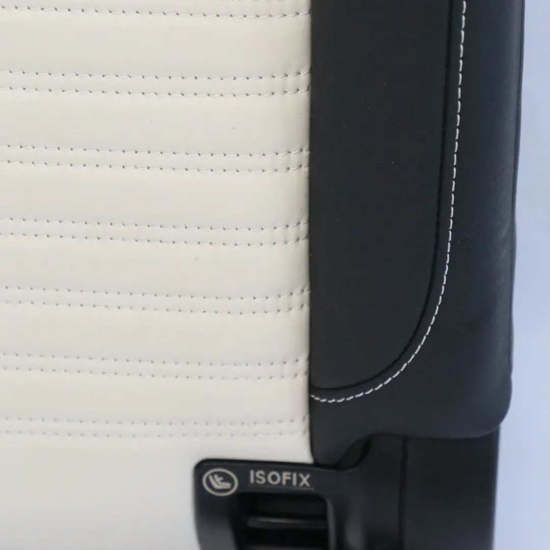 Dossier de siège arrière droit Cuir Nappa Noir / Porcelain pour Mercedes GLA C292 à propos du numéro de pièce A2929206602 Mercedes GLA C292 Dossier de siège arrière droit Cuir Nappa Noir / Porcelain - SKU A2929206602 - Numéro de pièce A2929206602