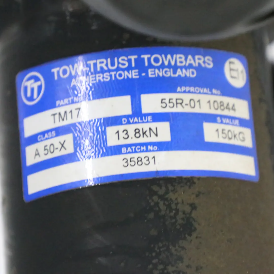 Towbar Towing Hitch Tow-Trust Rear Tow Bar Mechanism to Mercedes W447 with Part number A4473100095 Mercedes W447 Towbar Towing Hitch Tow-Trust Rear Tow Bar Mechanism - SKU A4473100095 - Part number A4473100095