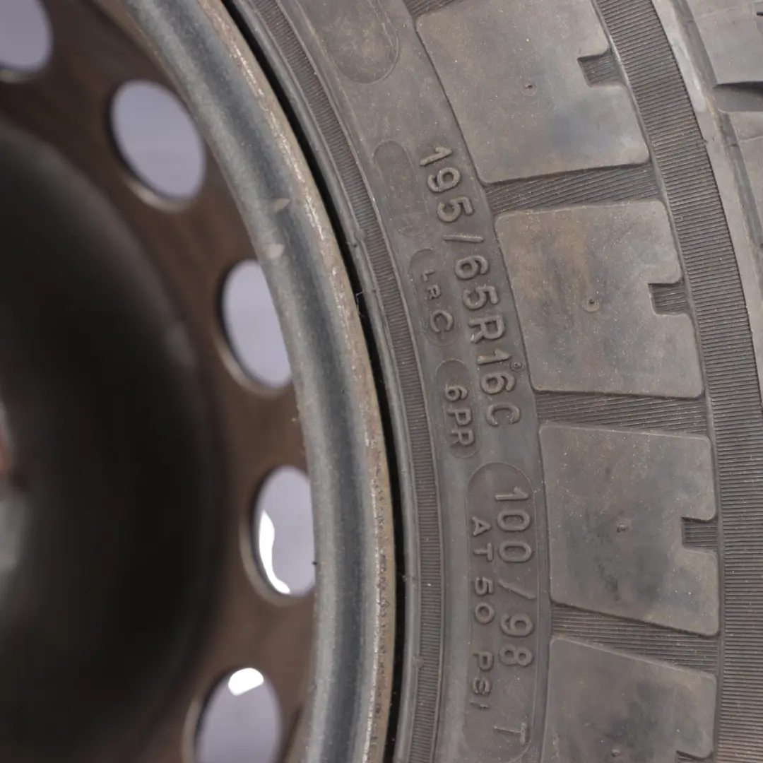 Rim Steel With Tyre Michelin 16" 6.5J 195/65 to Mercedes W447 Wheel with Part number A4474010101 Mercedes W447 Wheel Rim Steel With Tyre Michelin 16" 6.5J 195/65 - SKU A4474010101-1 - Part number A4474010101