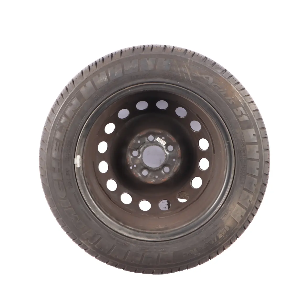 Rim Steel With Tyre Michelin 16" 6.5J 195/65 to Mercedes W447 Wheel with Part number A4474010101 Mercedes W447 Wheel Rim Steel With Tyre Michelin 16" 6.5J 195/65 - SKU A4474010101-1 - Part number A4474010101