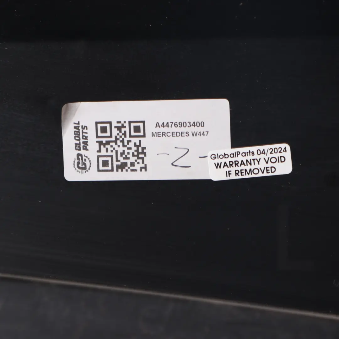 Lamp Bracket Trim Tail Light Cover Drip Left N/S to Mercedes W447 Rear with Part number A4476903400 Mercedes W447 Rear Lamp Bracket Trim Tail Light Cover Drip Left N/S - SKU A4476903400 - Part number A4476903400
