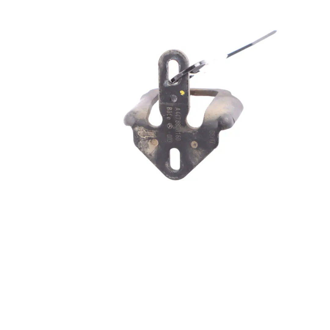 Hood Catch Mercedes W447 Engine Bonnet Release Lock Upper Hook to with Part number A4478800160 Hood Catch Mercedes W447 Engine Bonnet Release Lock Upper Hook - SKU A4478800160 - Part number A4478800160