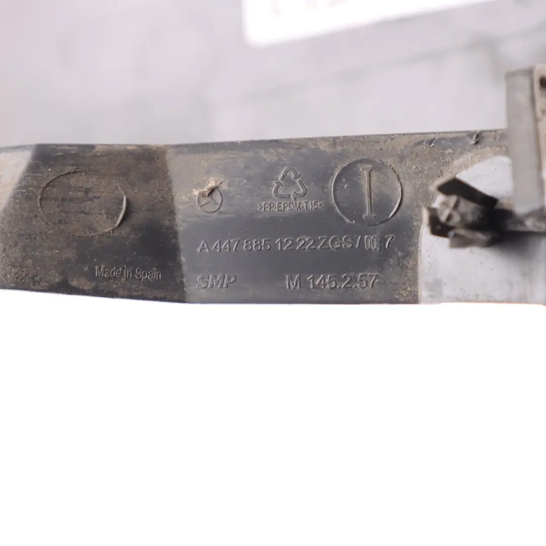 Bumper Cover Mercedes Vito W447 Rear Bumper Left N/S Cover Black to with Part number A4478851222 Bumper Cover Mercedes Vito W447 Rear Bumper Left N/S Cover Black - SKU A4478851222 - Part number A4478851222