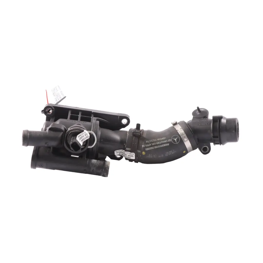 Mercedes W177 Thermostat Coolant Housing Cooling Pipe - SKU A6082000700 - Part number A6082000700