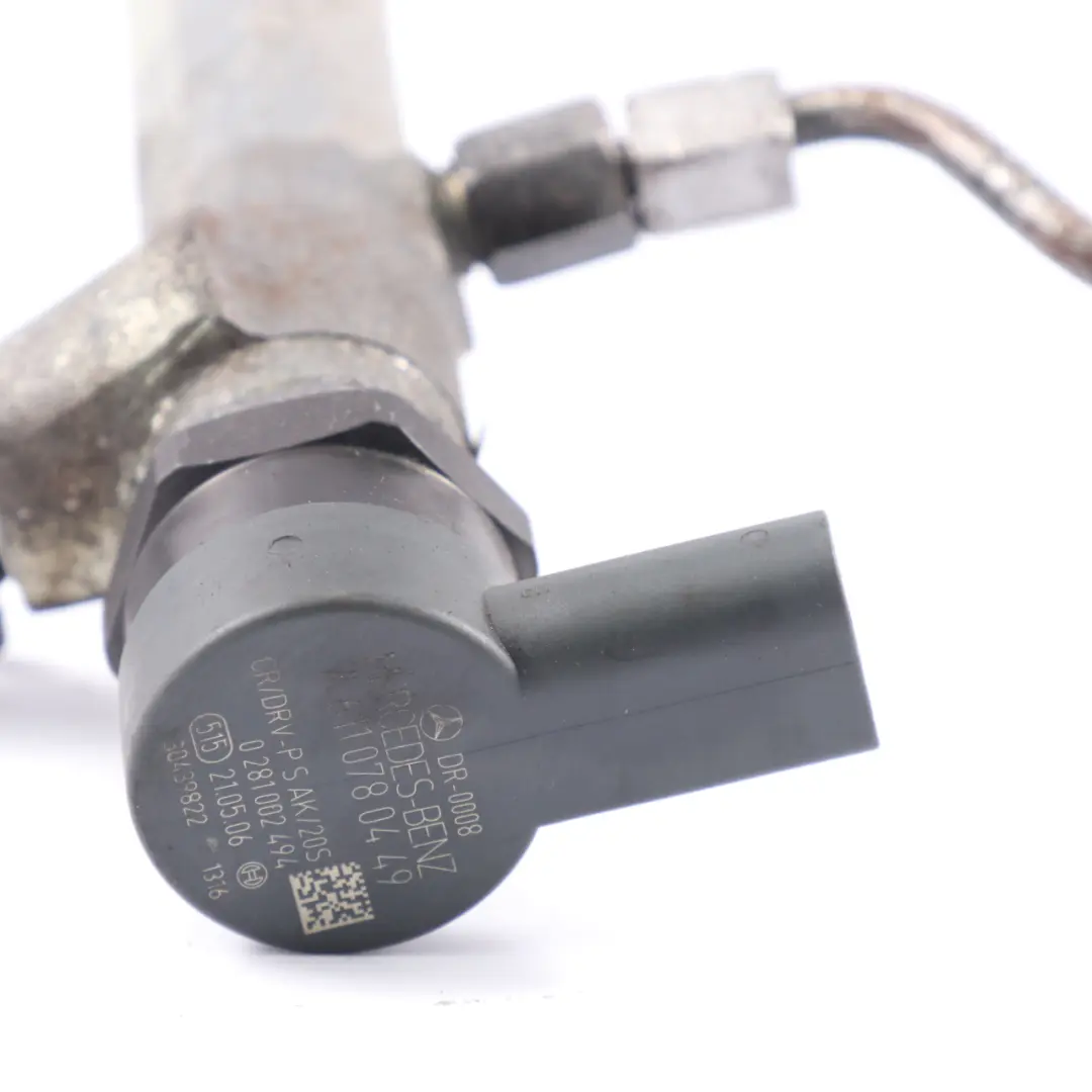 Fuel Feed Lines Mercedes W211 Diesel OM47 Injection Rail Line Pipe A6510706381 - SKU A6120700195 - Part number A6120700195