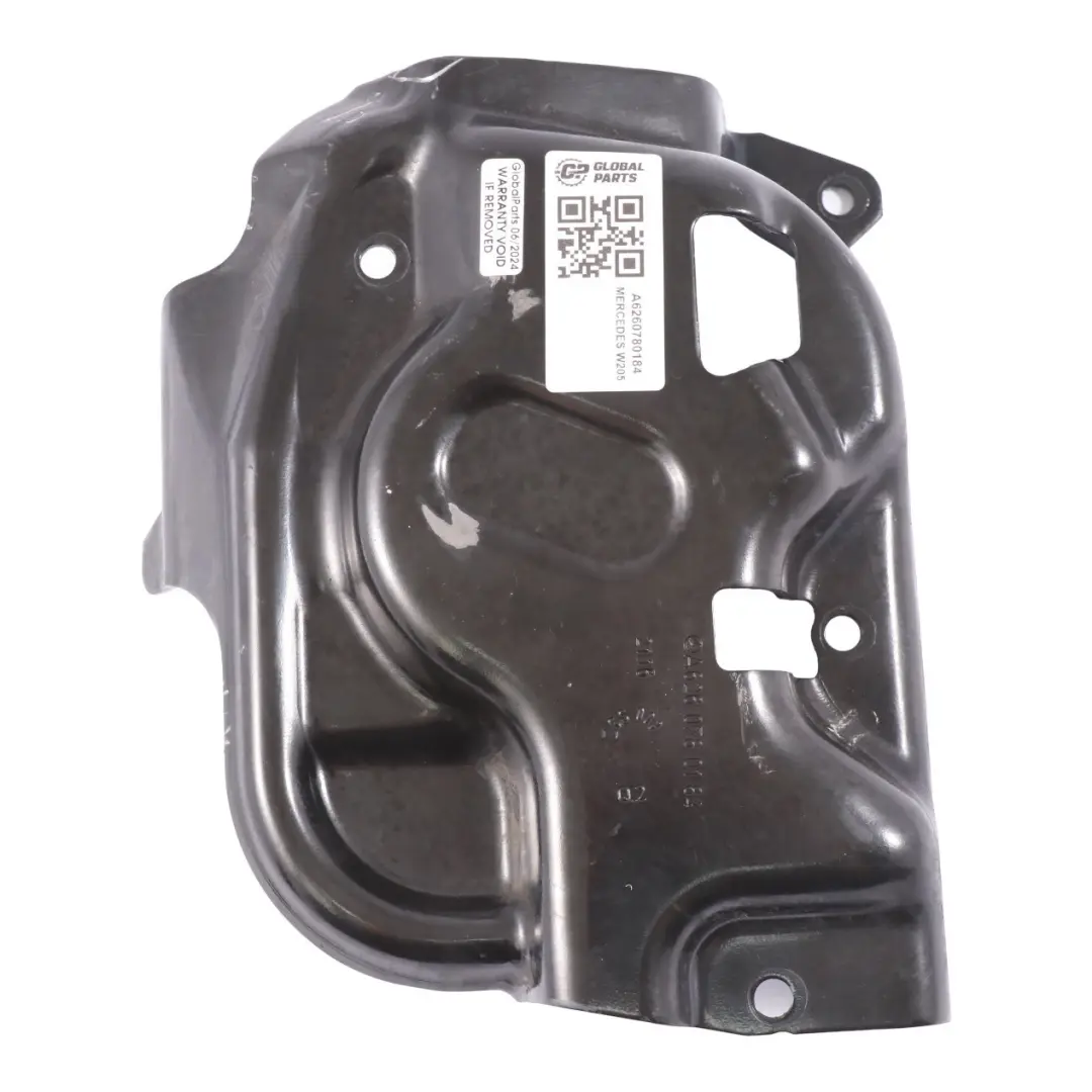 Mercedes W205 High Pressure Pump Protective Metal Sheet Cover - SKU A6260780184 - Part number A6260780184
